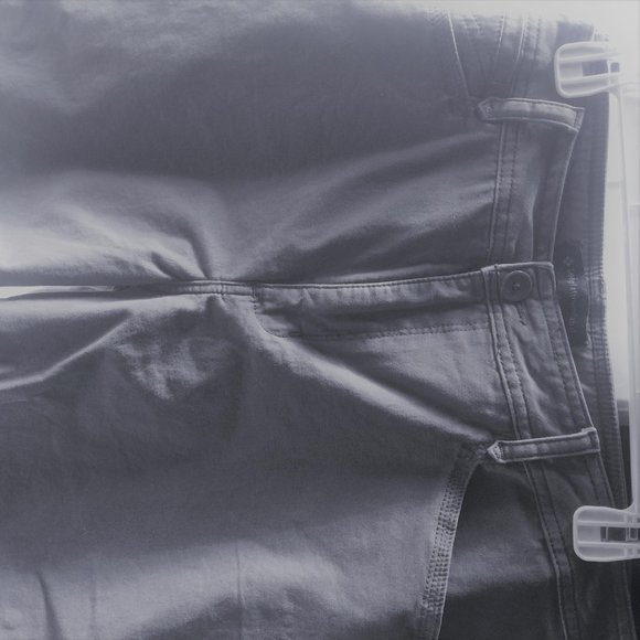 Lee Platinum Label Gray Shorts Size 16 Cotton/Spandex - Picture 5 of 10